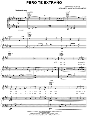 Pero Te Extrano