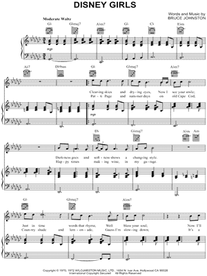 Disney Girls (1957)