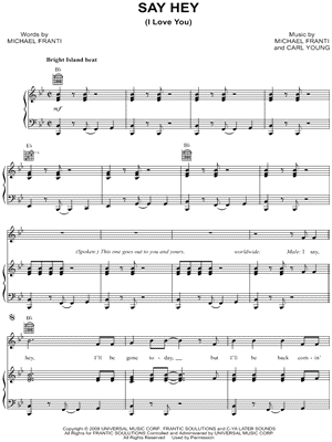 Say Hey (I Love You)