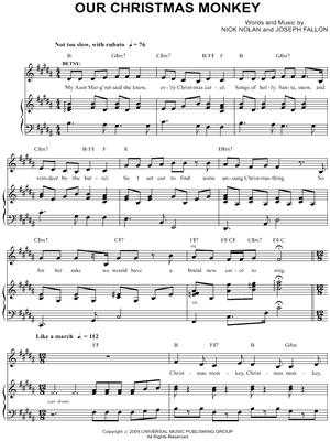 Our Christmas Monkey