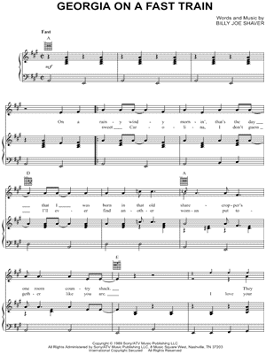 Georgia On A Fast Train