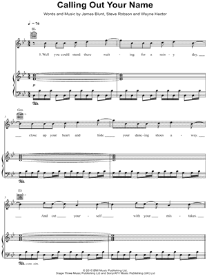 Calling Out Your Name