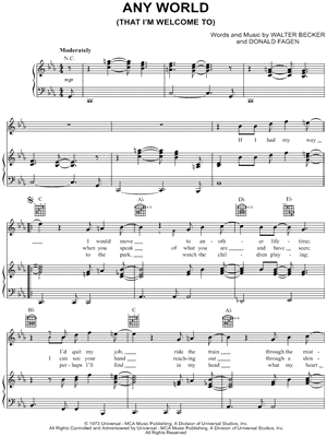 Any World (That I'm Welcome To)