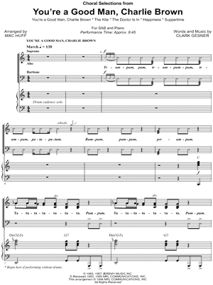 Choral Selections from You're a Good Man, Charlie Brown