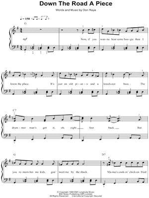 Down the Road a Piece