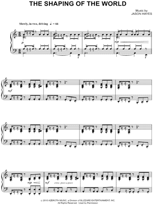 The Shaping of the World