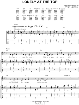 It's Lonely At the Top