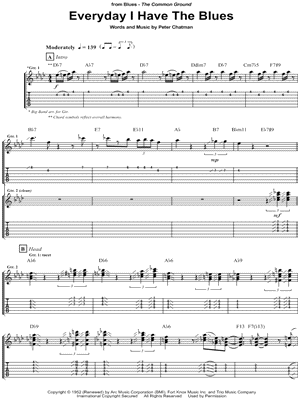 Everyday I Have the Blues