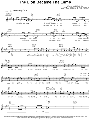 The Lion Became the Lamb