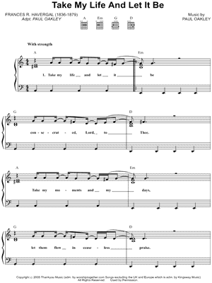 Take My Life and Let It Be