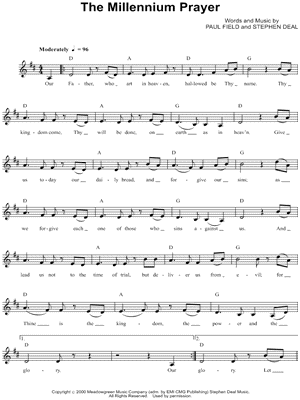 The Millennium Prayer