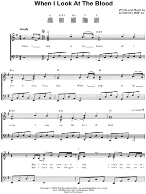 When I Look At the Blood