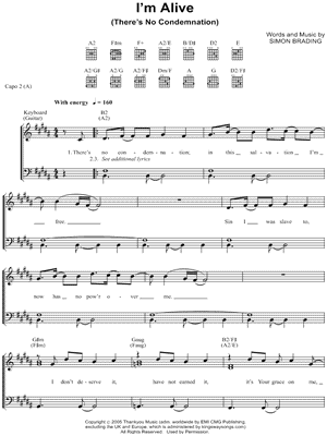 I'm Alive (There's No Condemnation)