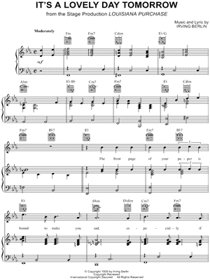 It's a Lovely Day Tomorrow