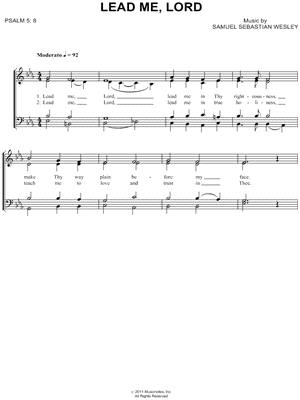 Lead Me, Lord