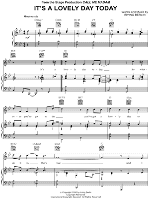 It's a Lovely Day Today