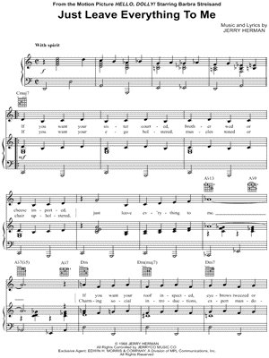 Just Leave Everything To Me