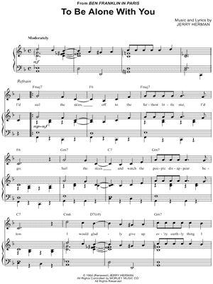 To Be Alone With You