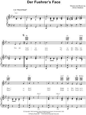 Der Fuehrer's Face
