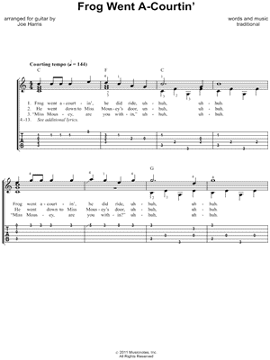 Frog Went A-Courtin'