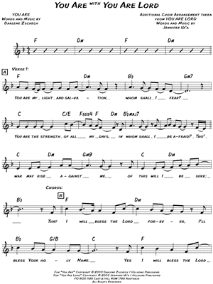 You Are / You Are Lord