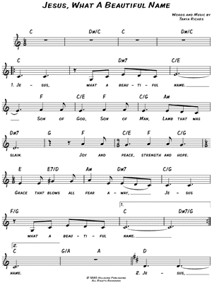 Jesus, What a Beautiful Name