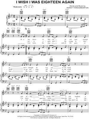 I Wish I Was Eighteen Again