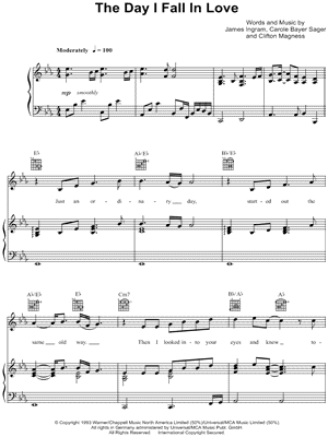 The Day I Fall In Love