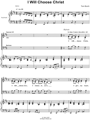 I Will Choose Christ