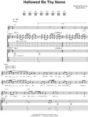 Hallowed Be Thy Name