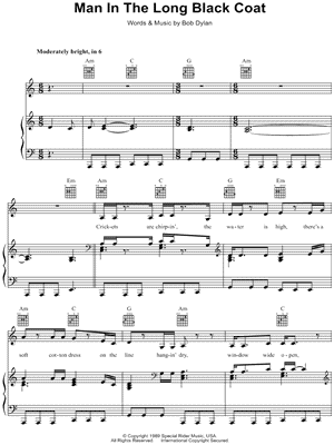 Man In the Long Black Coat