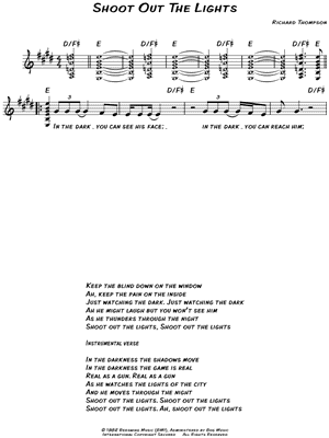 Shoot Out the Lights