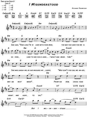 I Misunderstood