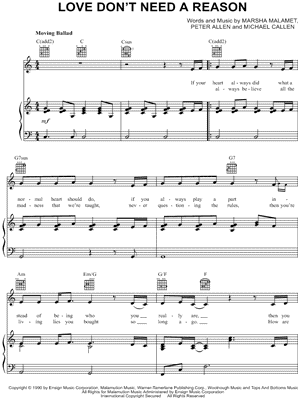 Love Don't Need a Reason