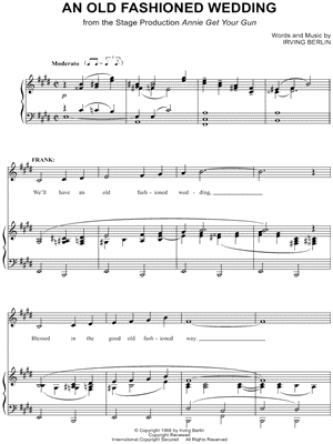 An Old Fashioned Wedding