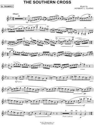 The Southern Cross - Bb Trumpet