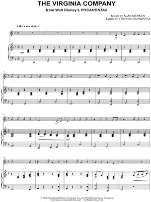 The Virginia Company - Piano Accompaniment