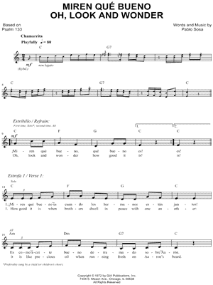 Miren Qué Bueno (Oh, Look and Wonder)