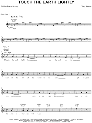 Touch the Earth Lightly