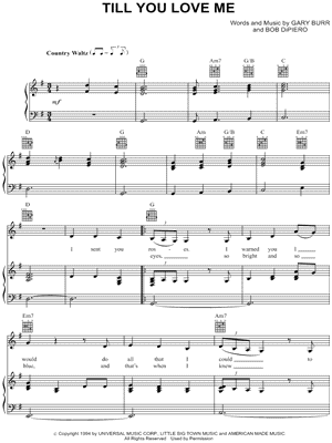 Till You Love Me