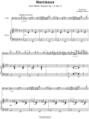 Narcissus - Piano Accompaniment