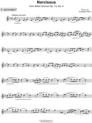 Narcissus - Eb Instrument