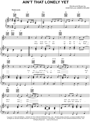 Ain't That Lonely Yet