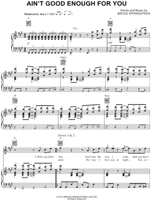 Ain't Good Enough for You