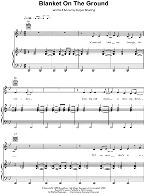 Blanket on the Ground