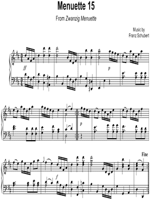 Menuett 15