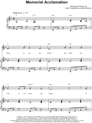 Memorial Acclamation