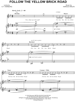 Follow the Yellow Brick Road