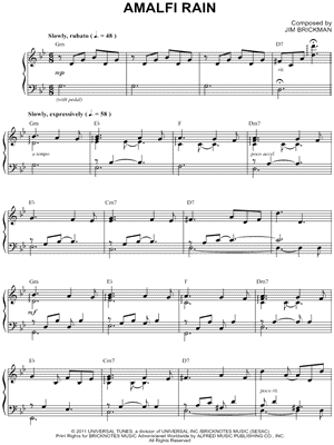 Amalfi Rain