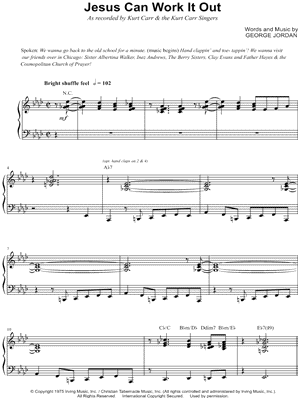 Jesus Can Work It Out